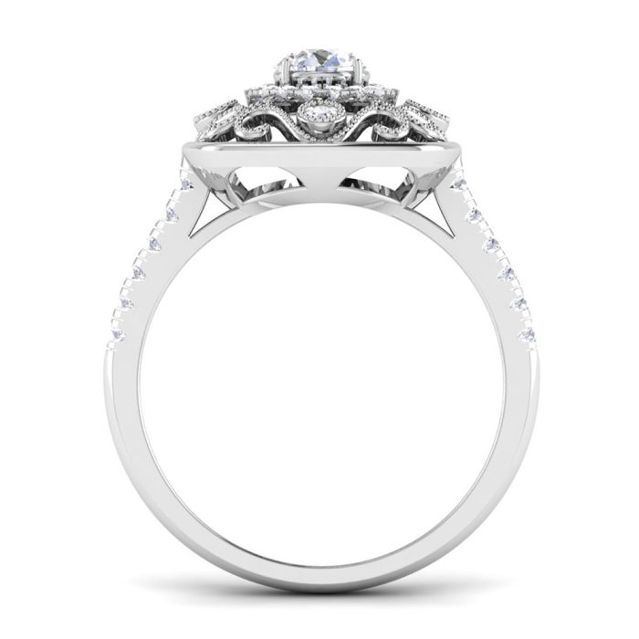 0.50 ct Natural Diamond Solitaire Engagement Wedding Rings 14k Gold - Image 5
