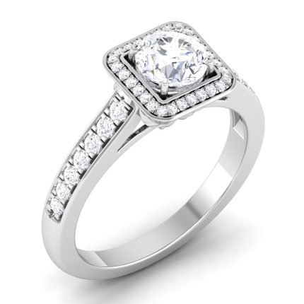 0.86 ct Natural Diamond Solitaire Engagement Wedding Rings 14k Gold