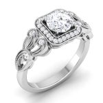 0.91 ct Natural Diamond Solitaire Engagement Wedding Rings 14k Gold