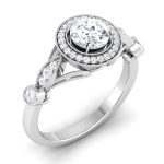 1.00 ct Natural Diamond Solitaire Engagement Wedding Rings 14k Gold