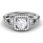 0.90 ct Natural Diamond Solitaire Engagement Wedding Rings 14k Gold - Image 2