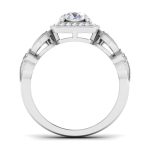 0.90 ct Natural Diamond Solitaire Engagement Wedding Rings 14k Gold - Image 5