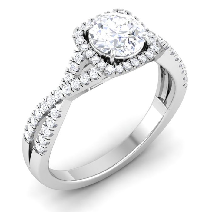 1/2 ct Natural Diamond Solitaire Engagement Wedding Rings 14k Gold - Image 1