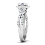 1/2 ct Natural Diamond Solitaire Engagement Wedding Rings 14k Gold - Image 4