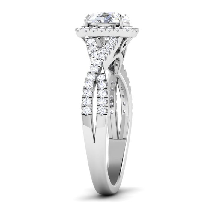 1/2 ct Natural Diamond Solitaire Engagement Wedding Rings 14k Gold - Image 4