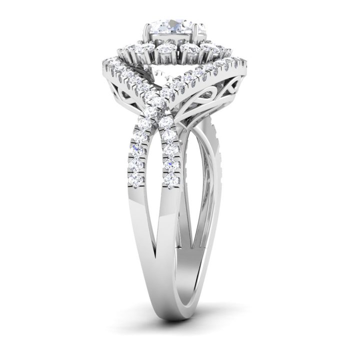 1/2 ct Natural Diamond Solitaire Engagement Wedding Rings 14k Gold - Image 4