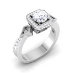 1/2 ct Natural Diamond Solitaire Engagement Wedding Rings 14k Gold