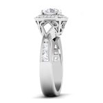 1/2 ct Natural Diamond Solitaire Engagement Wedding Rings 14k Gold - Image 4