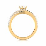 0.92 ct Natural Diamond Solitaire Engagement Wedding Rings 14k Gold - Image 9