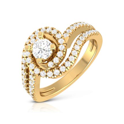 0.69 ct Natural Diamond Solitaire Engagement Wedding Rings 14k Gold