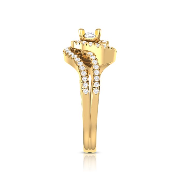 0.69 ct Natural Diamond Solitaire Engagement Wedding Rings 14k Gold - Image 10