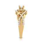0.61 Ct Natural Diamond Solitaire Engagement Wedding Rings 14k Gold - Image 10