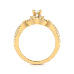 0.61 Ct Natural Diamond Solitaire Engagement Wedding Rings 14k Gold - Image 11