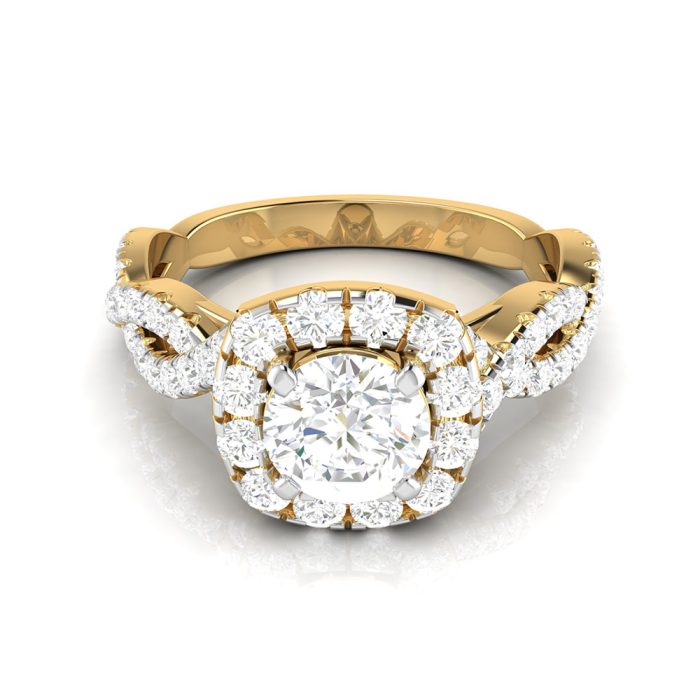 0.91 ct Natural Diamond Solitaire Engagement Wedding Rings 14k Gold - Image 8
