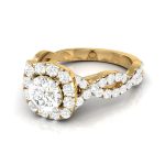 0.91 ct Natural Diamond Solitaire Engagement Wedding Rings 14k Gold - Image 9