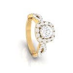 0.91 ct Natural Diamond Solitaire Engagement Wedding Rings 14k Gold - Image 11