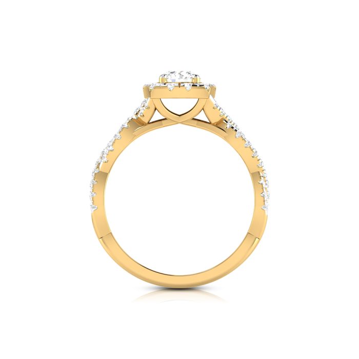 0.91 ct Natural Diamond Solitaire Engagement Wedding Rings 14k Gold - Image 13