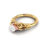 0.50 ct Natural Diamond Solitaire Engagement Wedding Rings 14k Gold - Image 9