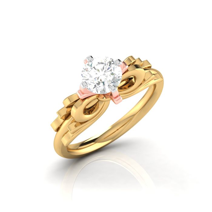 0.50 ct Natural Diamond Solitaire Engagement Wedding Rings 14k Gold - Image 1