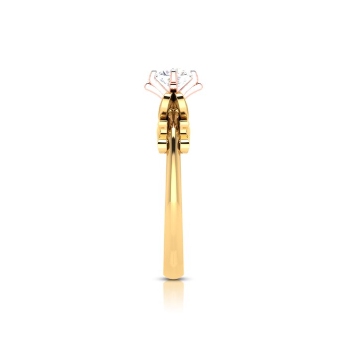 0.50 ct Natural Diamond Solitaire Engagement Wedding Rings 14k Gold - Image 12