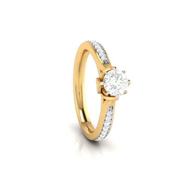 0.50 ct Natural Diamond Solitaire Engagement Wedding Rings 14k Gold - Image 6