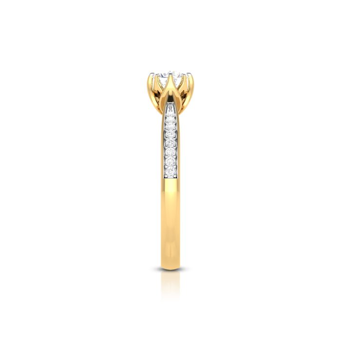 0.50 ct Natural Diamond Solitaire Engagement Wedding Rings 14k Gold - Image 7