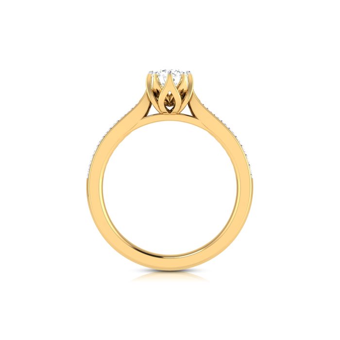 0.50 ct Natural Diamond Solitaire Engagement Wedding Rings 14k Gold - Image 8