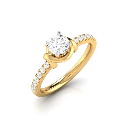 0.50 ct Natural Diamond Solitaire Engagement Wedding Rings 14k Gold
