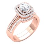 1.36 ct Natural Diamond Solitaire Engagement Wedding Rings 14k Gold