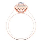 1.36 ct Natural Diamond Solitaire Engagement Wedding Rings 14k Gold - Image 5