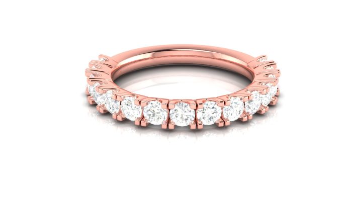 1.36 ct Natural Diamond Engagement Wedding Bands 14k Gold - Image 2