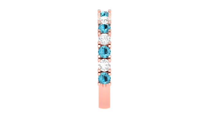 1.36 ct Natural Diamond Engagement Wedding Bands 14k Gold - Image 5