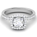 1.25 ct Natural Diamond Solitaire Engagement Wedding Rings14k Gold - Image 2