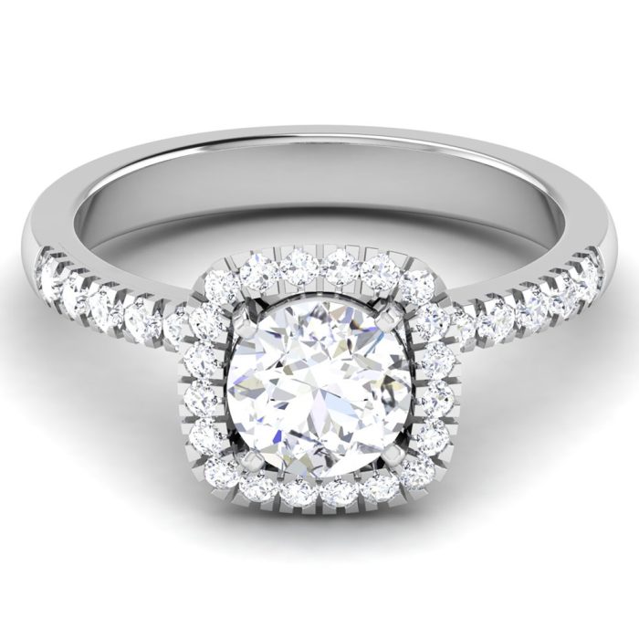 1.25 ct Natural Diamond Solitaire Engagement Wedding Rings14k Gold - Image 2