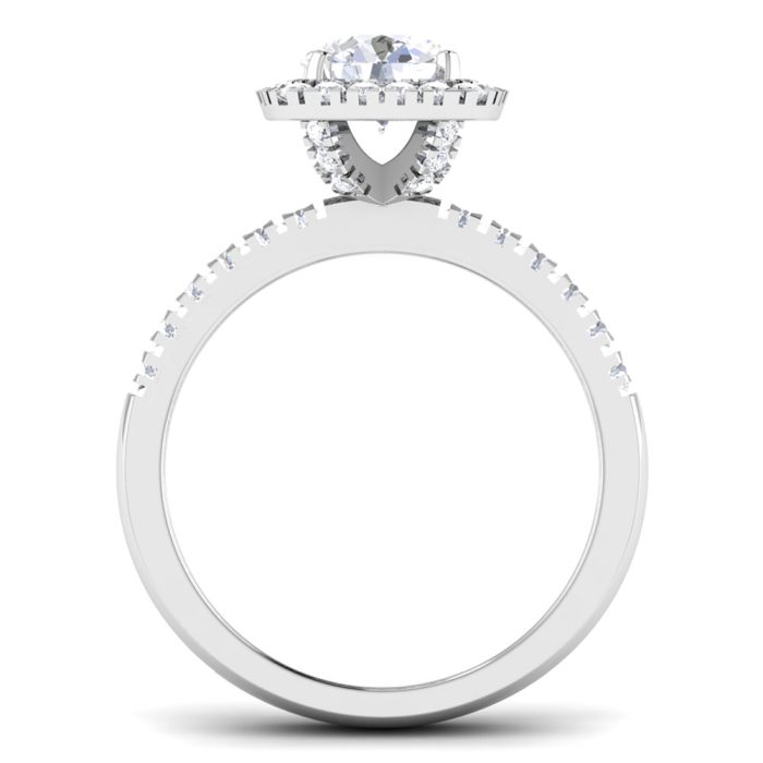 1.25 ct Natural Diamond Solitaire Engagement Wedding Rings14k Gold - Image 5
