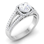1.02 ct Natural Diamond Solitaire Engagement Wedding Rings14k Gold