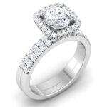 1.23 ct Natural Diamond Solitaire Engagement Wedding Rings14k Gold