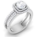 1.46 ct Natural Diamond Solitaire Engagement Wedding Rings14k Gold