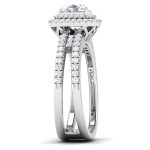 1.46 ct Natural Diamond Solitaire Engagement Wedding Rings14k Gold - Image 4