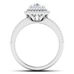 1.46 ct Natural Diamond Solitaire Engagement Wedding Rings14k Gold - Image 5