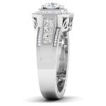 1.52 ct Natural Diamond Solitaire Engagement Wedding Rings14k Gold - Image 4