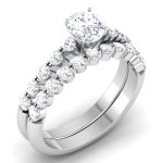 1.07ct Natural Diamond Solitaire Engagement Wedding Rings14k Gold