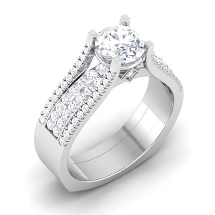 1.77 ct Natural Diamond Solitaire Engagement Wedding Rings14k Gold