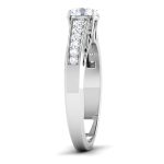 1.09 ct Natural Diamond Solitaire Engagement Wedding Rings14k Gold - Image 4