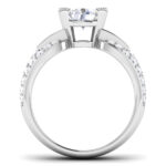 1.29 ct Natural Diamond Solitaire Engagement Wedding Rings14k Gold - Image 5