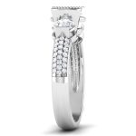 1.55 ct Natural Diamond Solitaire Engagement Wedding Rings14k Gold - Image 4