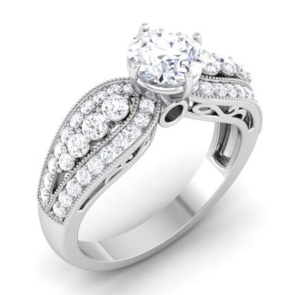 1.60 ct Natural Diamond Solitaire Engagement Wedding Rings14k Gold