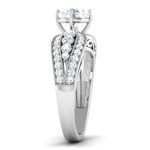 1.60 ct Natural Diamond Solitaire Engagement Wedding Rings14k Gold - Image 4