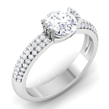 1.22 ct Natural Diamond Solitaire Engagement Wedding Rings14k Gold