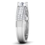 1.44 ct Natural Diamond Solitaire Engagement Wedding Rings14k Gold - Image 4
